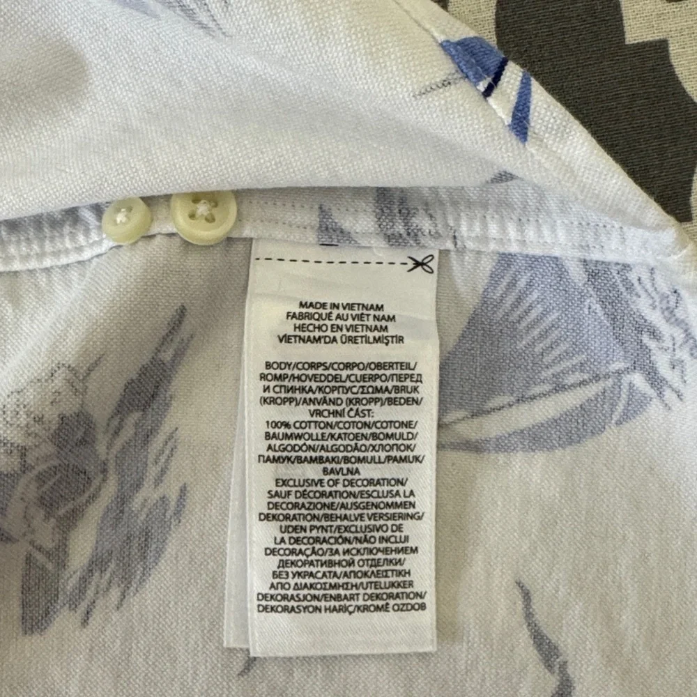 Polo Ralph Lauren Nautical Blue & White Button Down Shirt Size 3XB